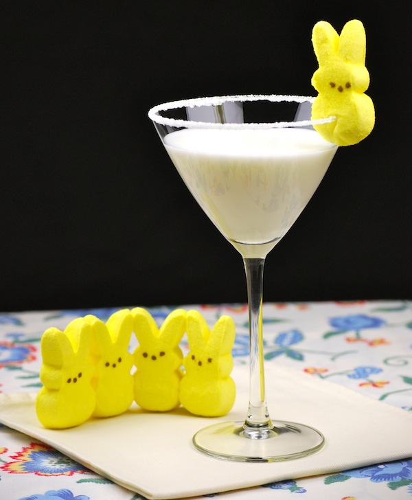 Marshmallow Peep Martini