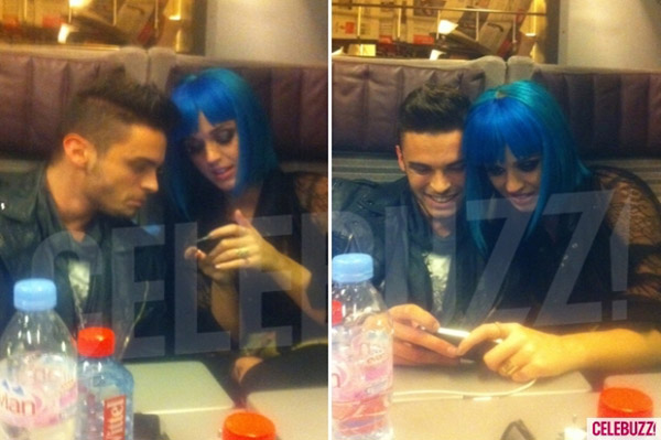 Katy Perry has a train date with Chanel model
