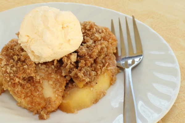 Apple crumble