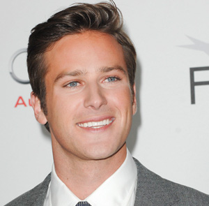 Armie Hammer at the premiere for J. Edgar
