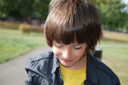 Autistic boy
