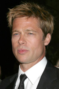 Brad Pitt -- Clean cut