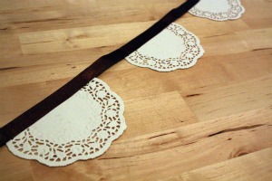Doilies bunting