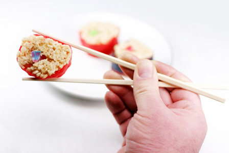 Candy sushi