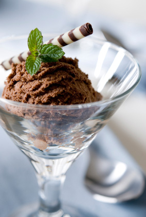 Spicy dark chocoalte mousse