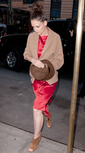 Katie Holmes fashion mistake