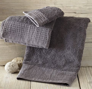 Loving this now: Add one of spring’s top shades to your bathroom with these stylish, organic pleated edge towels in slate grey (westelm.com, $6 to $19).