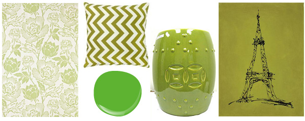 Green decorating ideas
