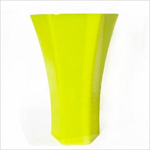 Neon yellow vase, jenlyfavors.com, $4.95