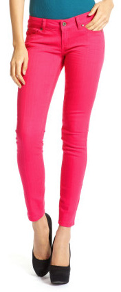 hot pink jeans