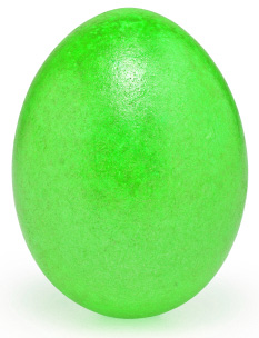 Green Easter egg