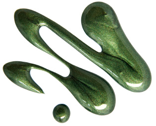 green nail polish