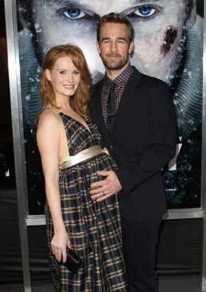Kimberly and James Van Der Beek