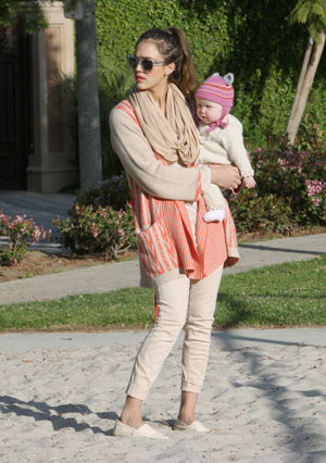 Jessica Alba anad Haven