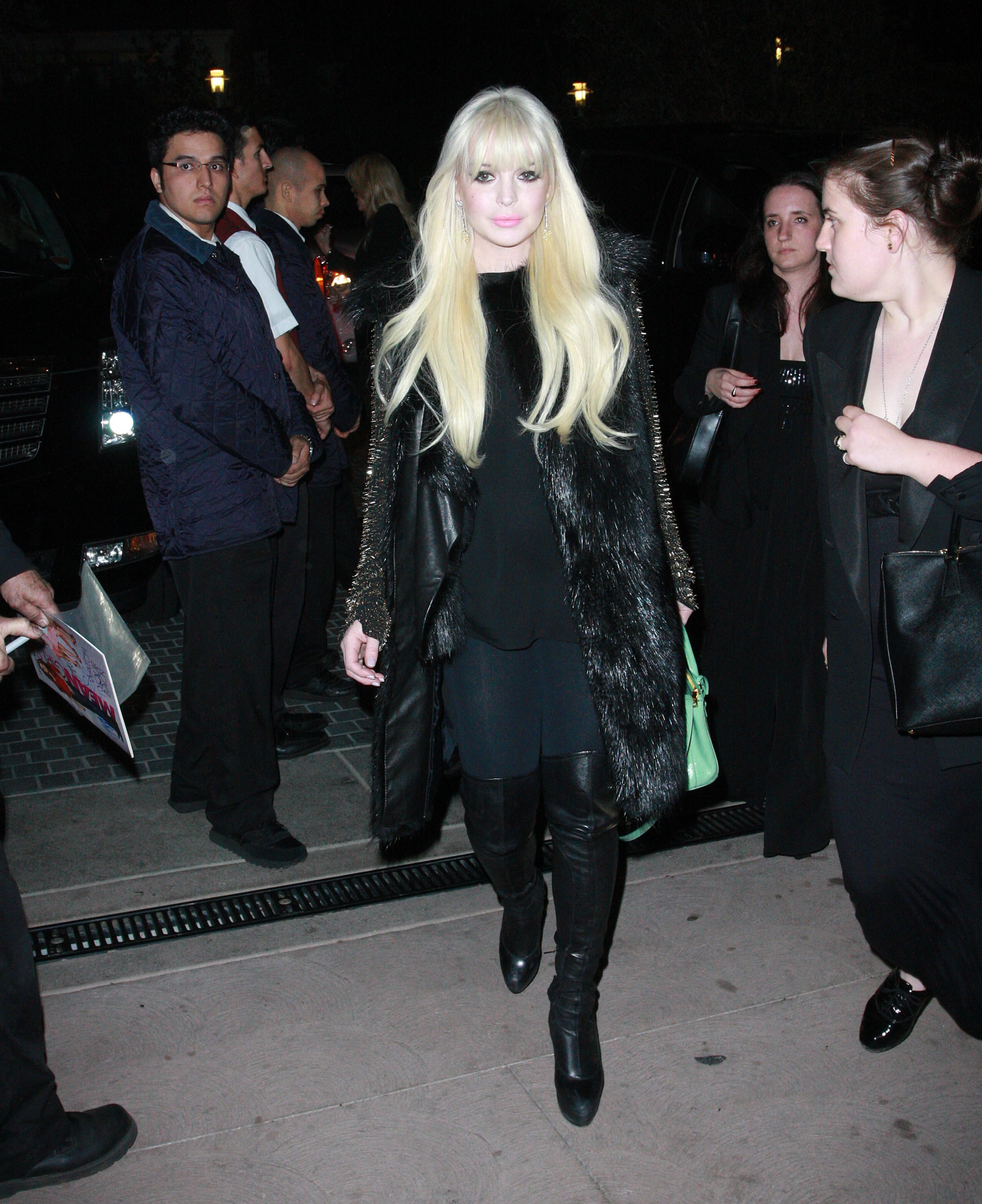 lindsay lohan car