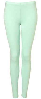 Topshop Coloured Ankle Leggings (