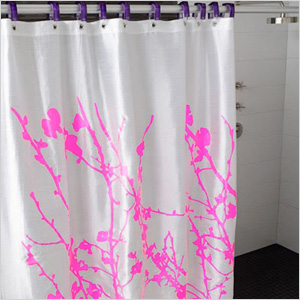 Kontextur Blossom Shower Curtain, designpublic.com, $195