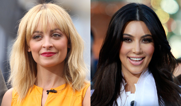 Nicole Richie and Kim Kardashian