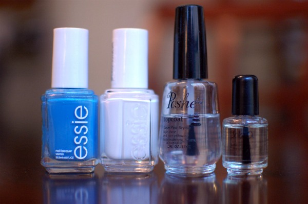Ombre manicure - nail polish