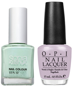 pastel nail polish