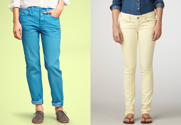 Pastel pants
