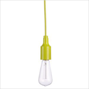 Utility pendant lamp, cb2.com, $39.95