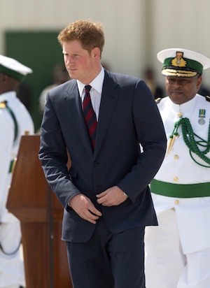 Prince Harry cheats during his trip to Jamaica.