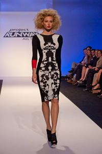 Mondo's Project Runway All Stars finale look
