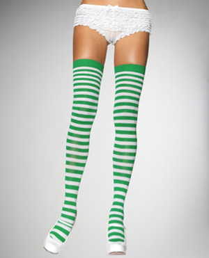 Green socks