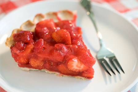 Strawberry pie