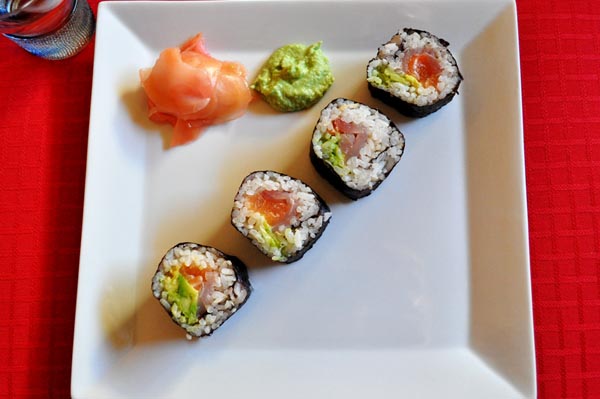 Sushi rolls