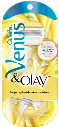 new Gillette Venus and Olay razor 