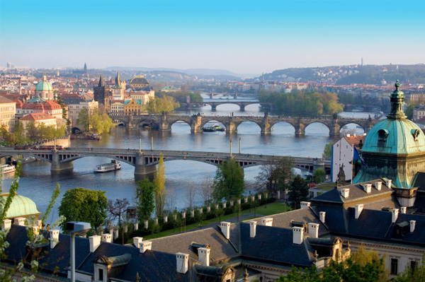 View of Prague