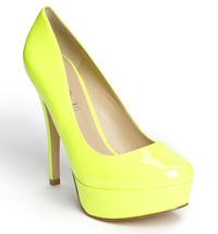 Yellow shoes