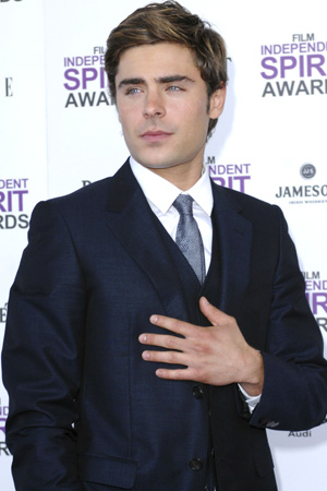 Zac Efron admits condom drop