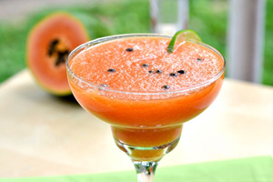 Papaya margarita