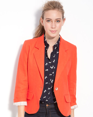 Bold blazer