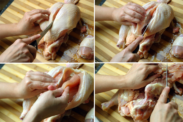 chicken fabrication, breasts