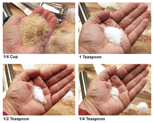 Fashion Life Style How To Measure Without Measuring Cups