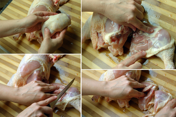 chicken fabrication, thighs