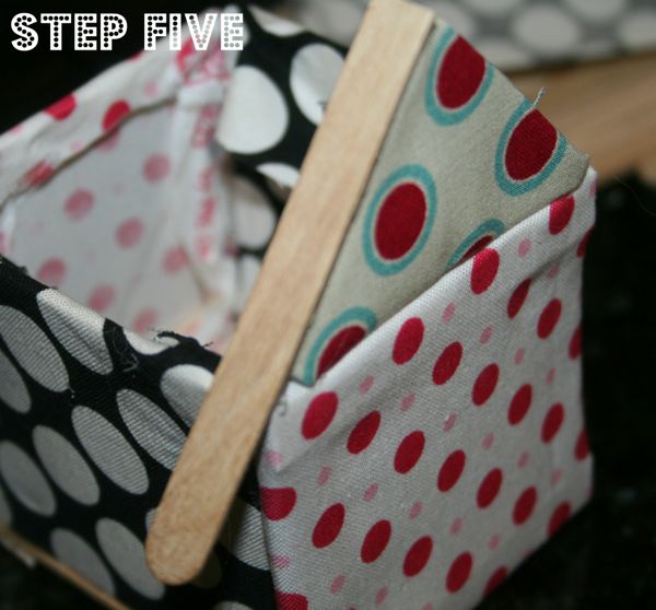 Popsicle stick house step 5