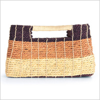 Straw bag