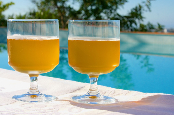 Beer margaritas