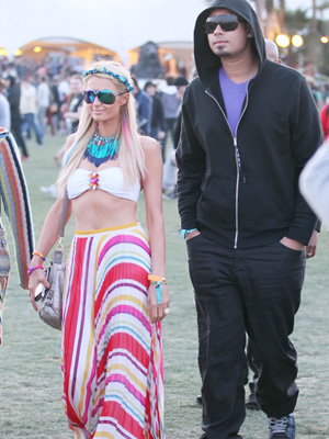 Paris Hilton and DJ Afrojack