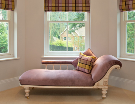 The charm of a chaise lounge