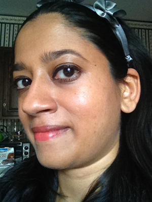 Nars Radiant Tinted Moisturizer -- After