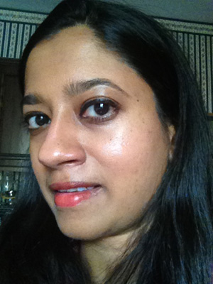 Nars Radiant Tinted Moisturizer -- Before