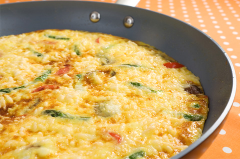 Asparagus frittata