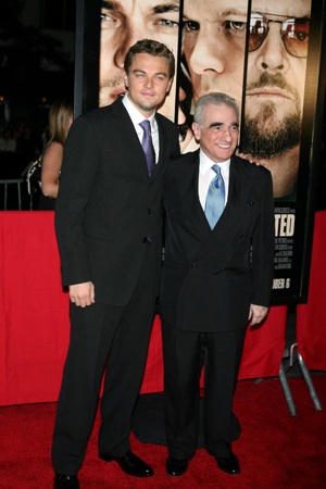 Leonard DiCaprio and Martin Scorsese