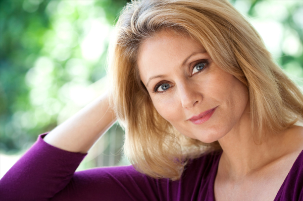 Divorced woman in thought